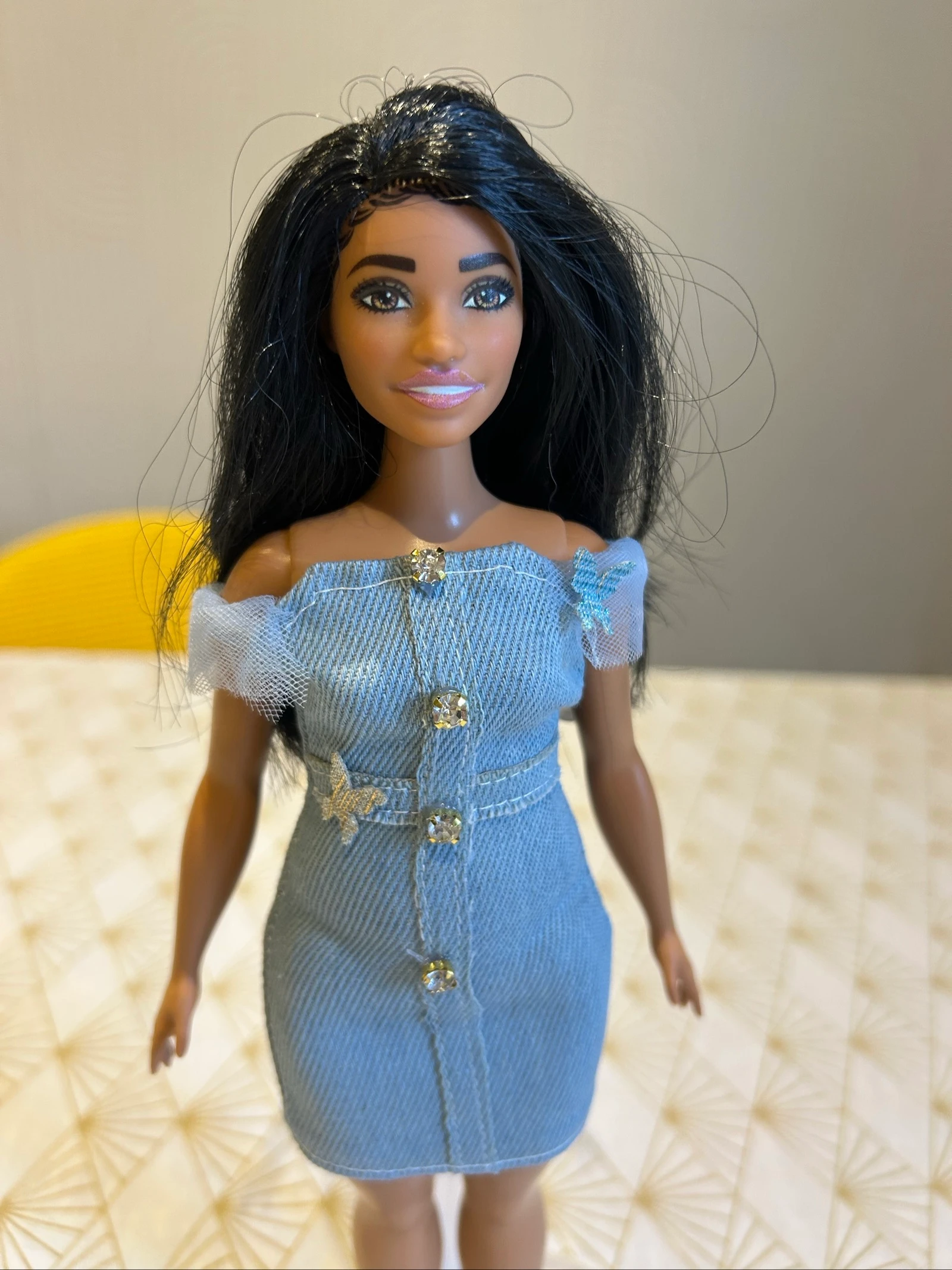 Poupée Barbie fashionistas curvy  – photo 2